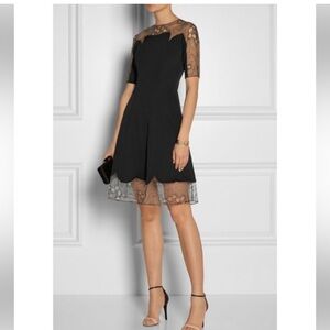 Lela Rose black dress Measurements: Bust 16.5” , Waist 14.25” Length 39”